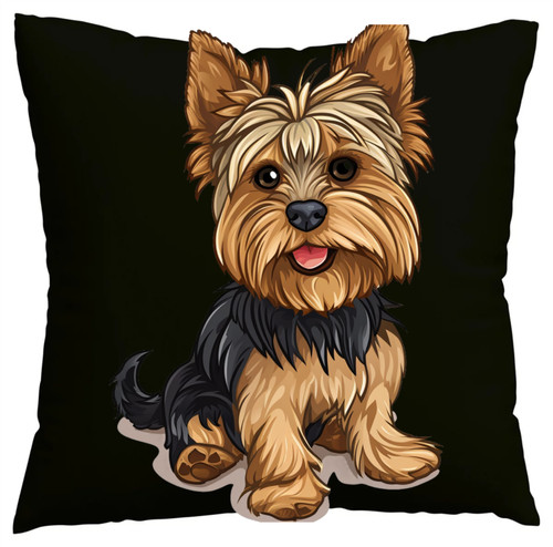 Kissenbezug yorkshire terrier - kissenbezug,