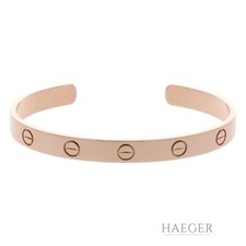 Cartier Love Armreif Roségold 750/18k Gr 17