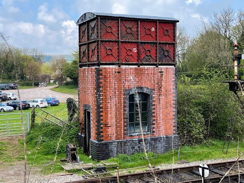 Wasserturm modelleisenbahn - wasserturm..,
