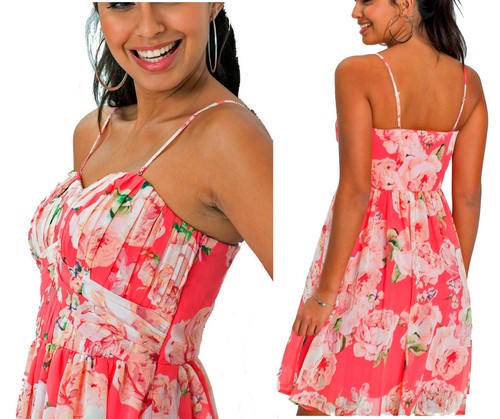 Chiffon kleid sommerkleid - chiffon,