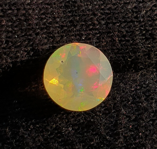 äthiopischer feueropal 7x7 - 7x7, mm