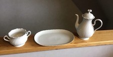 Royal Tettau Venus weiß Kaffeekanne Platte Suppentasse Konvolut