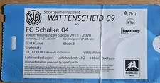 Fussball Eintrittskarte 2019 /