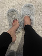 Hausschuhe Latschen Schlappen Pantolette Getragen Used 38 Damen