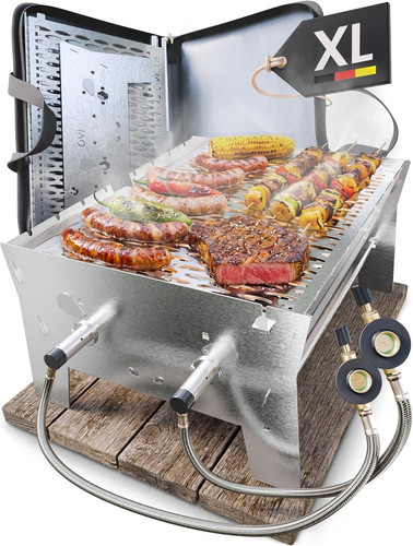 Grill mobiler steck gasgrill - |,