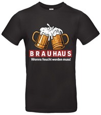 Bier T-Shirt Männer „Wenn