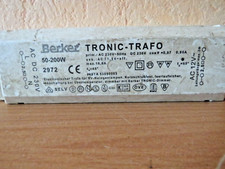 BERKER NV-Trafo 2972 230V/12V 50-200 W mit Klemmleiste