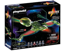 PLAYMOBIL Star Trek Klingonenschiff Bird-of-Prey 71089 mit 6 Figuren & Licht,Neu