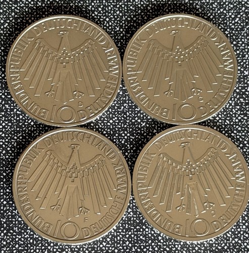 Satz silber gedenkmünzen - ,