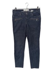 H&M L.O.G.G. Cordhose Damen Hose Gr. DE 42 blau Casual-Look