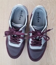 HOGAN Sneaker Damen Rot/ Silber Gr. 39 kaum getragen,  sehr guter Zustand