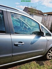 Tür vorne rechts Opel Zafira B Farbcode Z163 4AU Lichtsilber Silber M2 Metallic