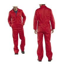 Kombi Overall rot Übergröße