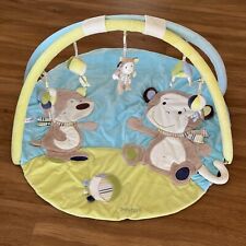 Fehn 081664 3D-Activity-Decke Affe – Spielbogen mit 5 abnehmbaren Spielzeugen