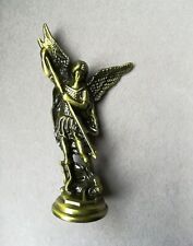 Erzengel Michael Statue Statuette Bronze Engel Figur Schutzengel Sankt Heiliger
