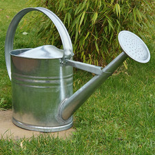 Gießkanne verzinkt 10L Metall