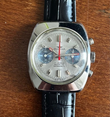 Dugena handaufzug chronograph - handaufzug,