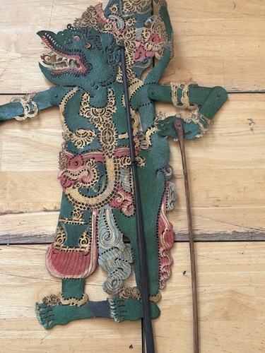 Vintage javanische wayang - vintage,