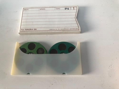 Nagra used plastic reels - sn,