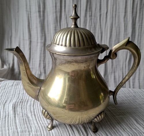 Messing teekanne 1950 - messing,