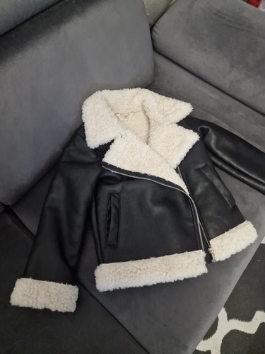 Tolle jacke leder optik - h&m,