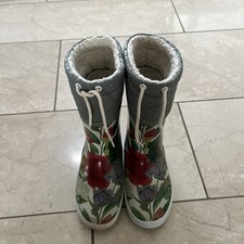 Aigle Gummistiefel gefüttert mit Blumenmuster, Gr. 31, guter Zustand