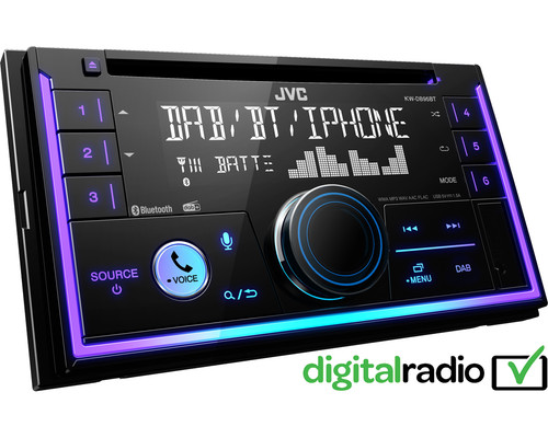 Jvc db95bt doppel din - doppel, 2-din