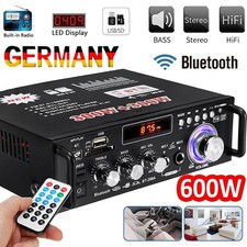 HiFi-Verstärker 220V Bluetooth Mini Endstufe USB SD AUX Musik Sound Party 600W