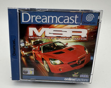 SEGA Dreamcast - Metropolis Street Racer Rennspiel PAL Hülle Ableitung ohne Spie