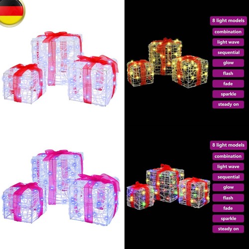 Geschenkbox mit leds pcs - 3,