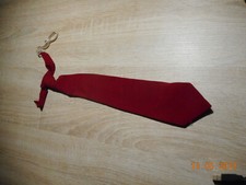 NVA, DDR, MDI , Krawatte, grau mit Gummizug rot