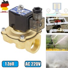 Magnetventil Messing 1 Zoll 1"