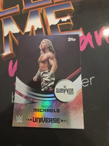 Topps wwf wwe universe shawn - wwf,