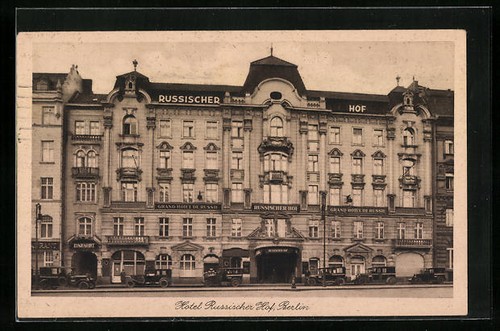 Berlin hotel russischer hof - berlin,,