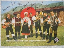 Autogrammkarte  Slavko Avsenik