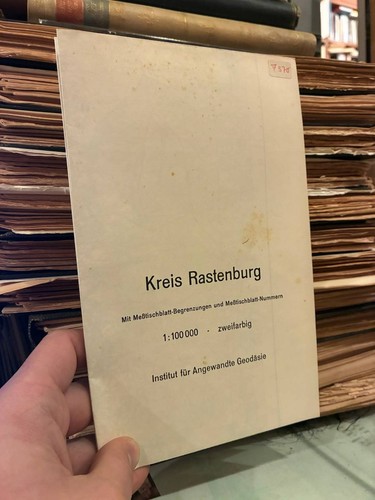Karte kreis rastenburg - -,