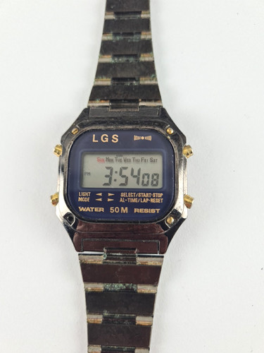 Vintage digital armbanduhr - vintage!,