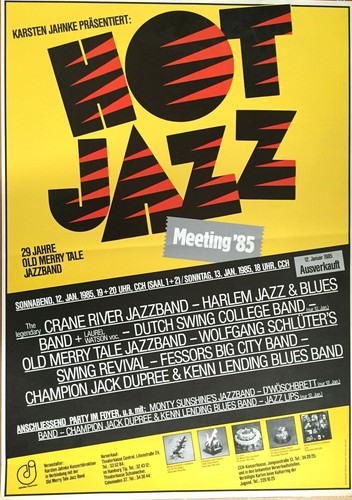 Hot jazz 1985 hamburg - 1985,