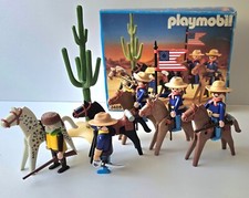 Playmobil / Set 3485  Nordstaatler - Kavallerie (Beschreibung)  # P 8068