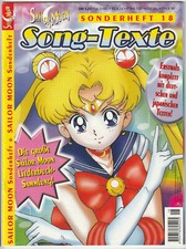 ✪ SAILOR MOON SONDERHEFT #18 Song-Texte, Egmont Manga 2001 MAGAZIN TOP Z1
