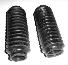 Faltenbalgsatz Gabelgummi Schwarz Puch Monza Imola Daytona, Mokick Fahrwerk &