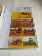 Schlepper Prospekt Landmaschinen Prospekt, Nr. 137 Weitere Prospekte Eingestellt