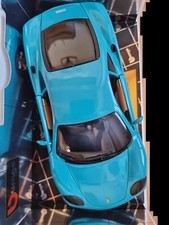 Bburago Ferrari 360 Modena Sonderlackierung türkis, Tönung 1:18 *OVP Cod. 3358