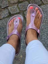 BIRKENSTOCK Gizeh 1022178 Cosmic Sparkle Lavender Birko Flor normale Weite