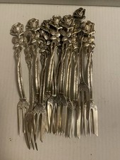 12 Kuchengabeln - 800er Silber