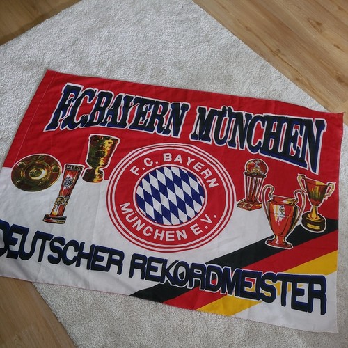 Bayern münchen fahne 90er - fahne,