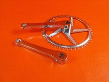 DDR Fahrrad Klappfahrrad Kurbelgarnitur 46 Z Simson Pedalarm NOS #1