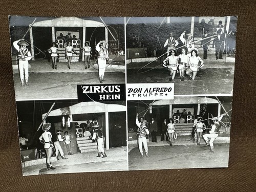 Ddr autogrammkarte zirkus - -,