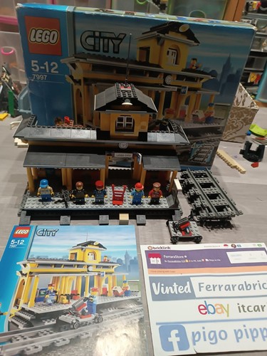 Lego 7997 city gelber bahnhof - 7997,