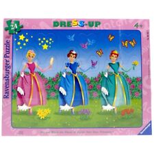 Ravensburger Puzzle Prinzessinnen 062027 Kinder Rahmenpuzzle 24 Teile 37 x 29 cm